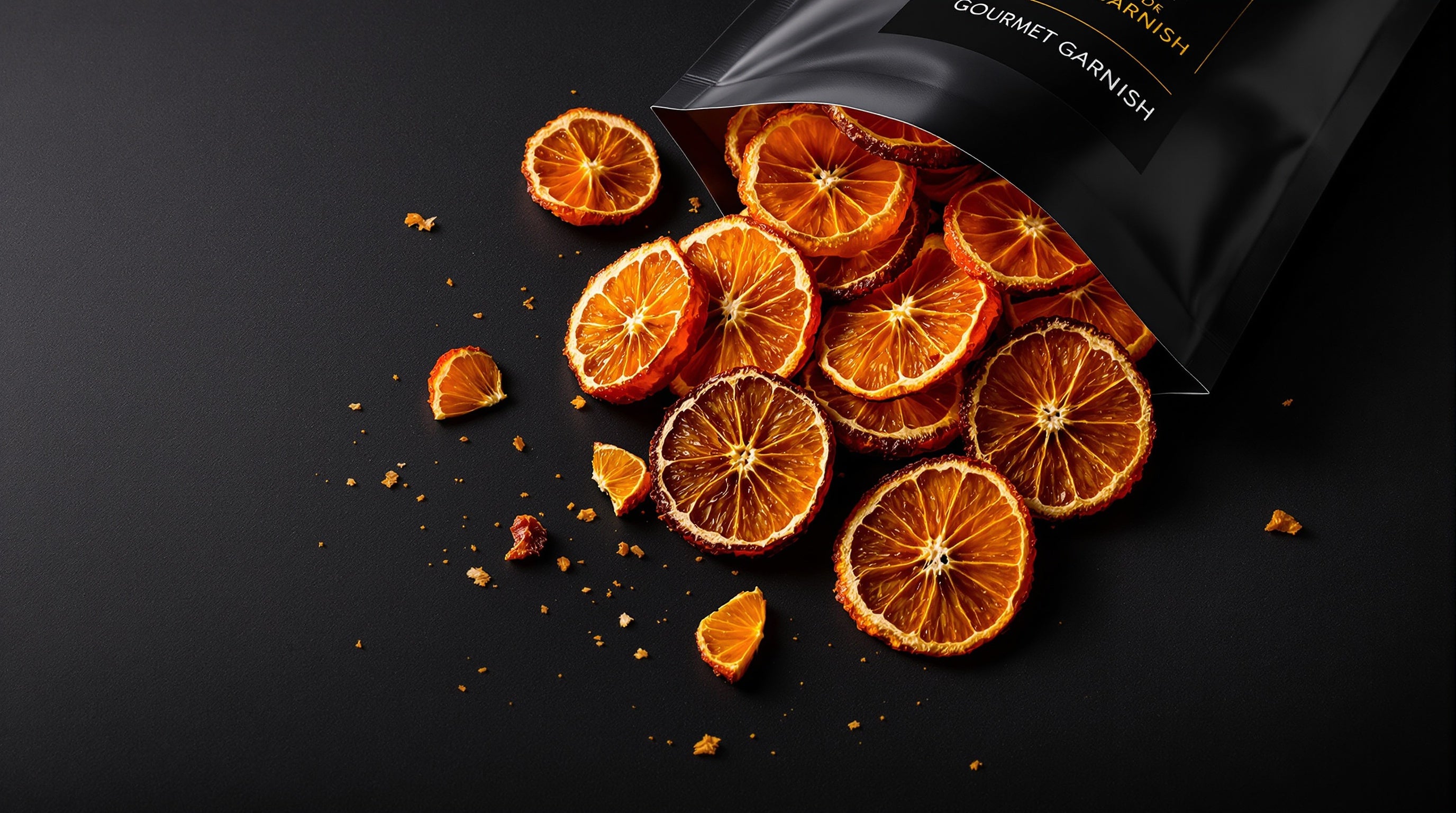 Dehydrated Blood Orange Slices